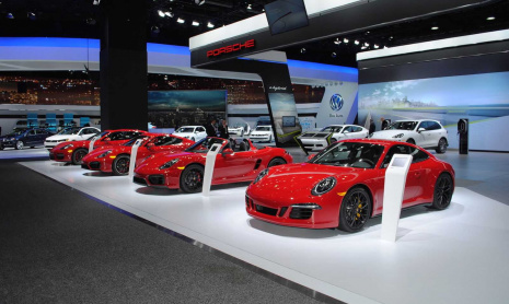 Porsche на Детройтском автосалоне 2015